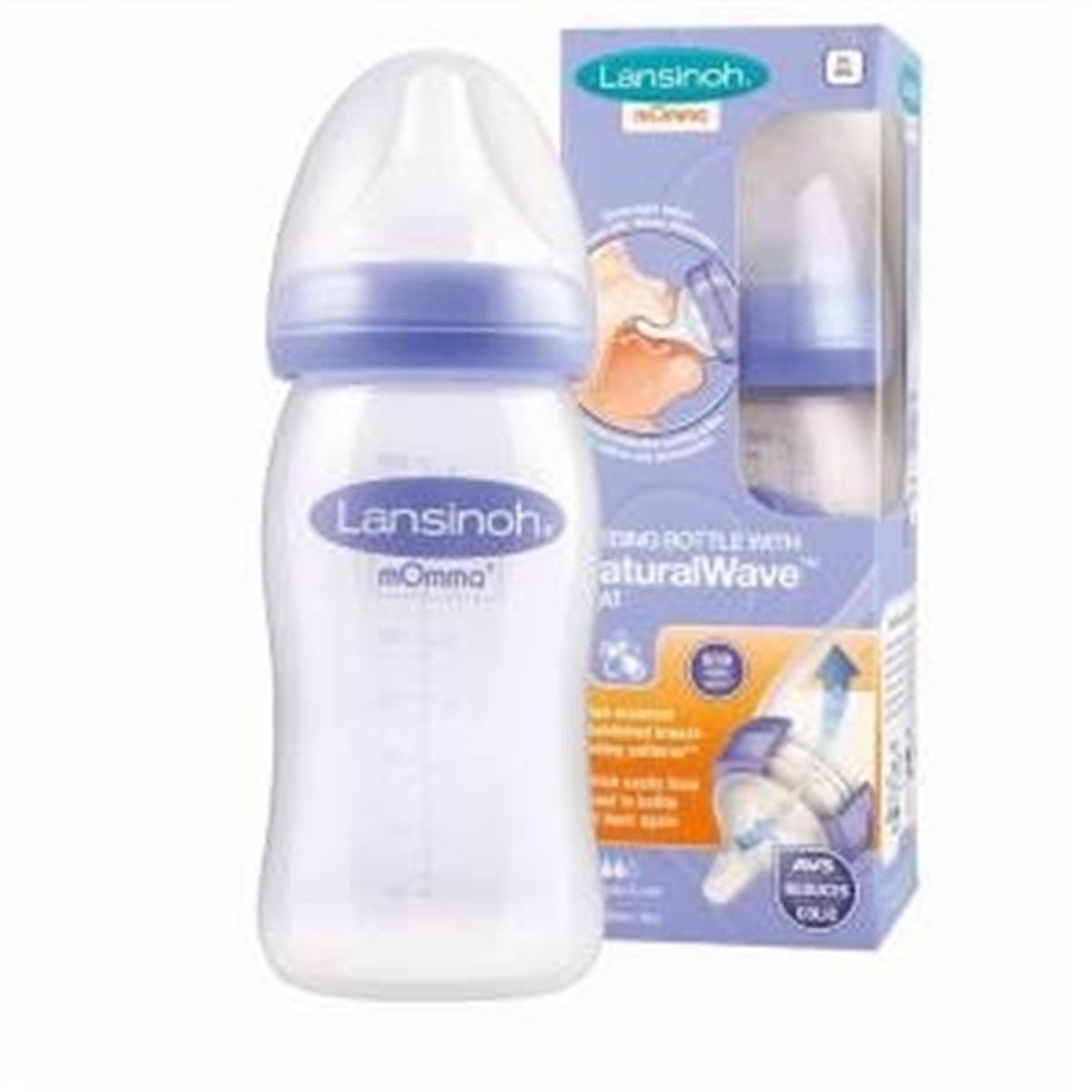 Lansinoh Natural Wave Biberon 160 Ml