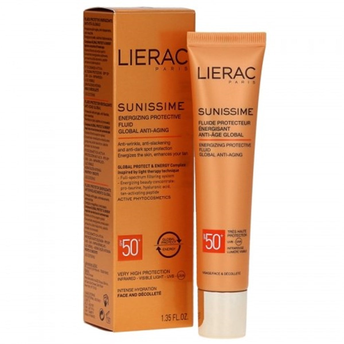 Lierac Paris Sunissime Energizing Protective Fluid SPF15 40 ml