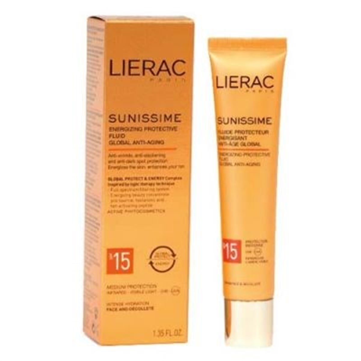 Lıerac Sunissime Energizing Protective Fluid Spf 15 40 Ml