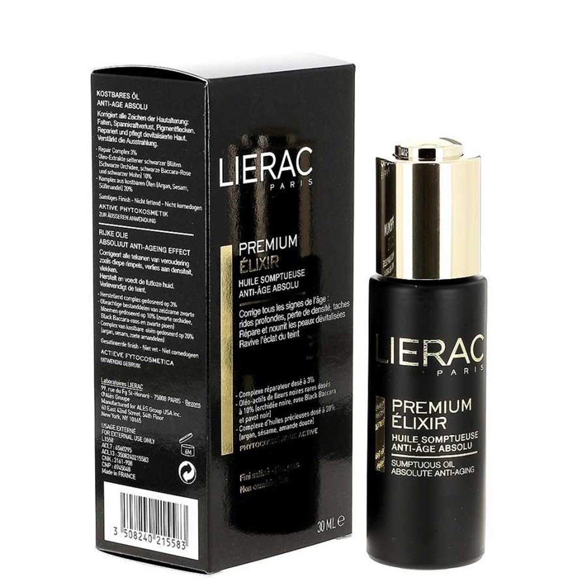 Lierac Premium Elixir 30 Ml - Tüm Yaşlanma Belirtilerine Karşı Onarıcı Yağ