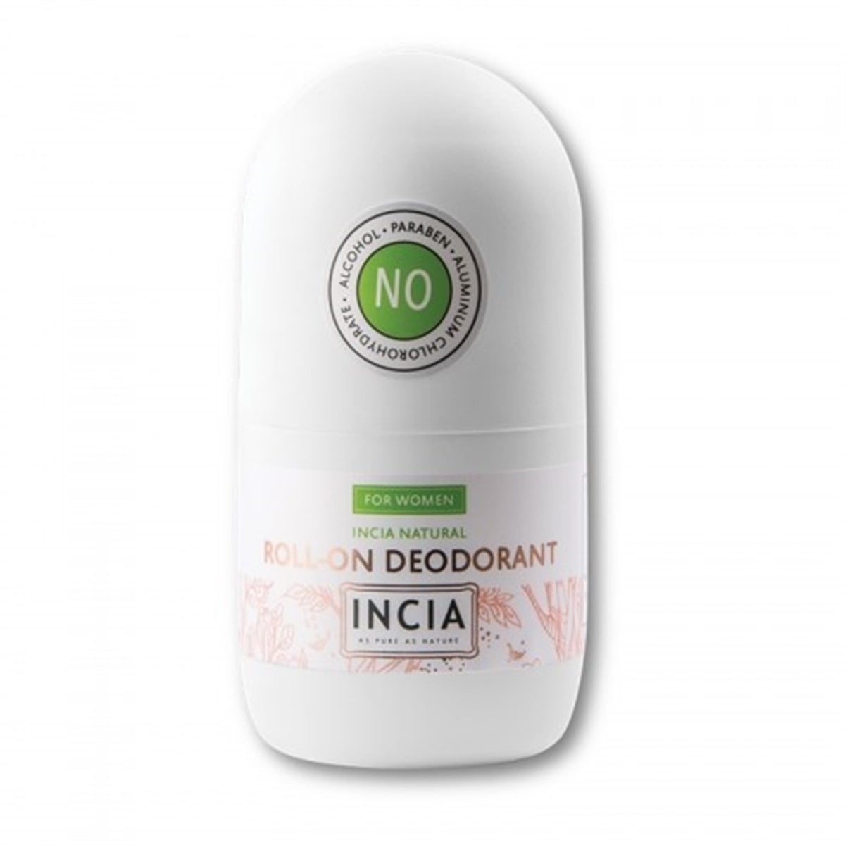 INCIA Doğal Roll-On Deodorant 50ml FOR WOMEN