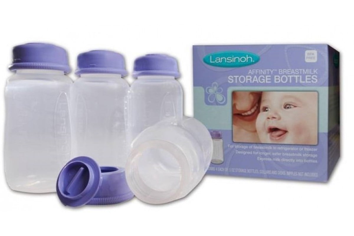 Lansinoh Anne Sütü Saklama Şişeleri 4'lü 160 ml