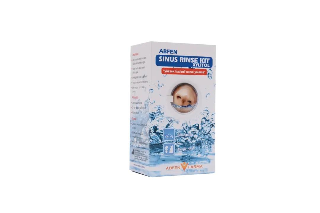 Abfen Farma Abfen Sinus Rinse Kit Xylitol Yüksek Hacimli Nazal Yıkama Kiti-AbFEN