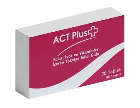 Act Plus Folat İyot ve Vitaminler 30 Tablet-ACT Plus