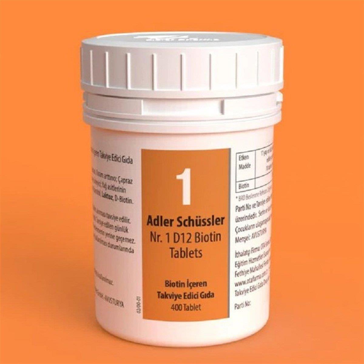 Adler Schüssler No: 1 Tablets-ADLER