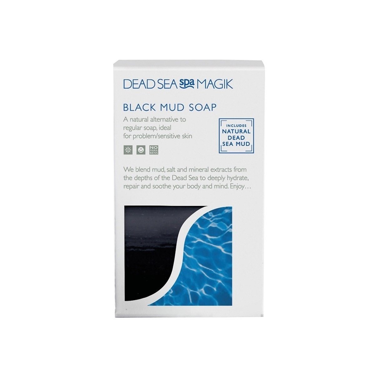 Dead Sea Spa Magik Black Mud Soap 100G
