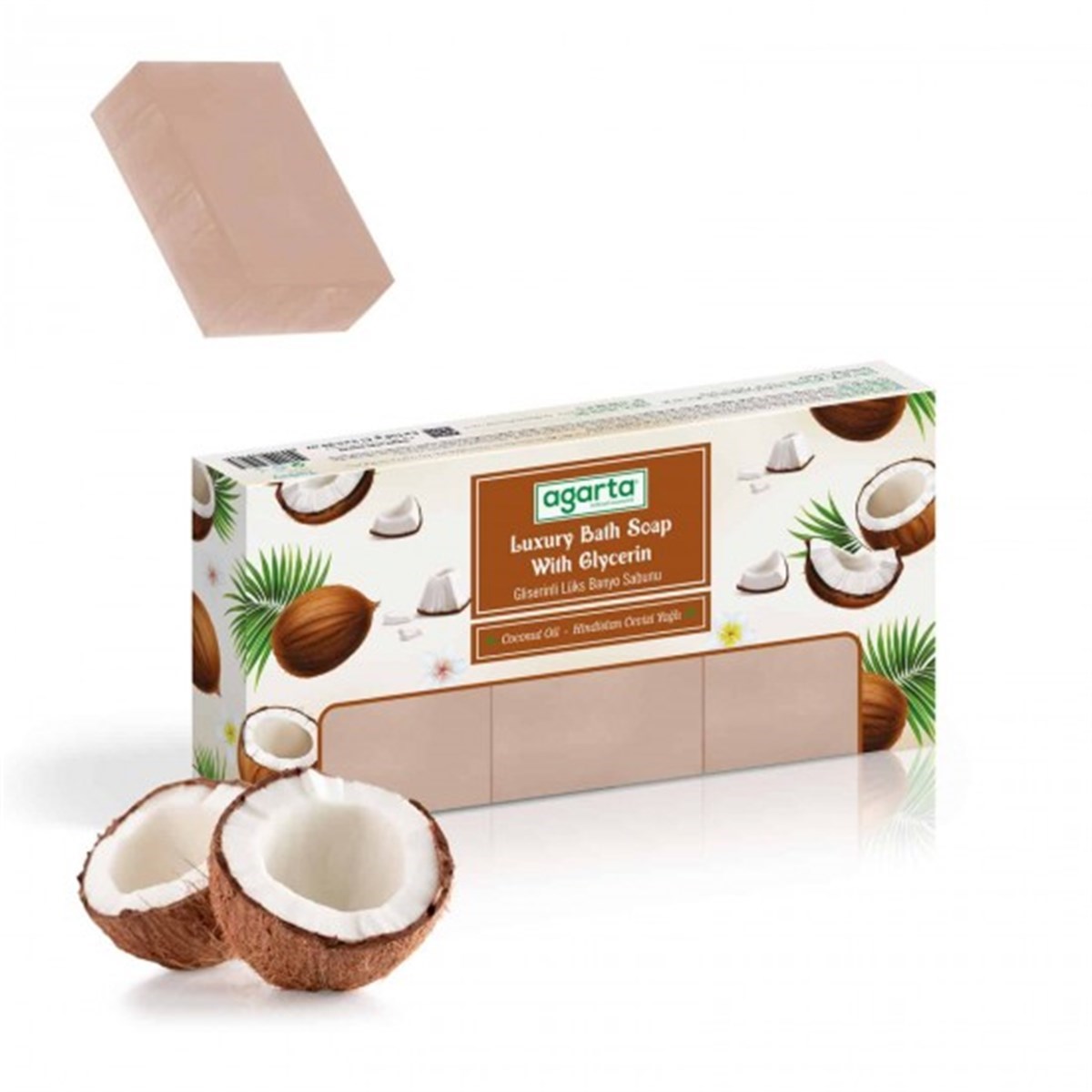 Agarta Doğal Banyo Sabunu Hindistan Cevizi 150 gr