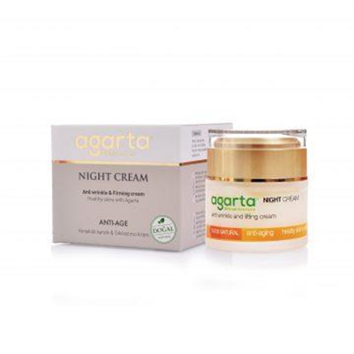 Agarta Doğal Gece Kremi 50 ml