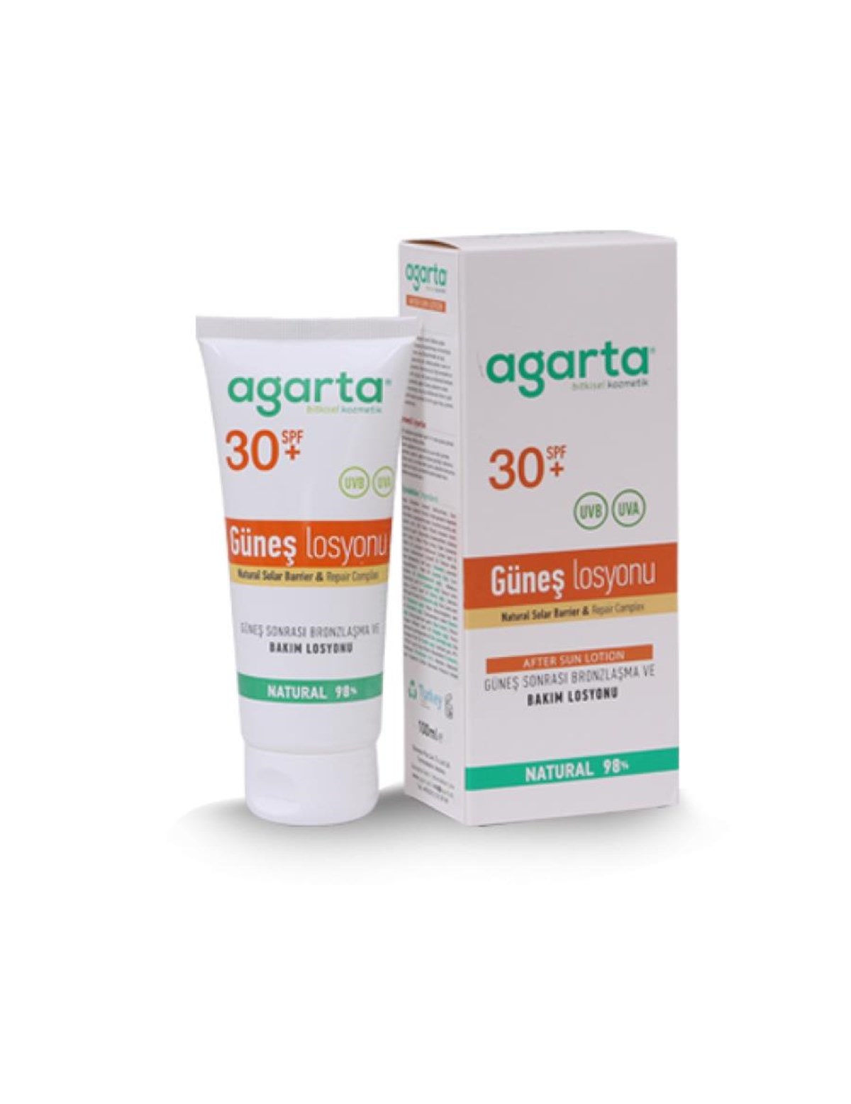 Agarta Doğal Güneş Losyonu 100 ml