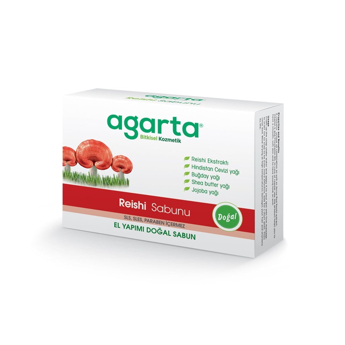 Agarta Doğal Reishi Sabunu 100 gr