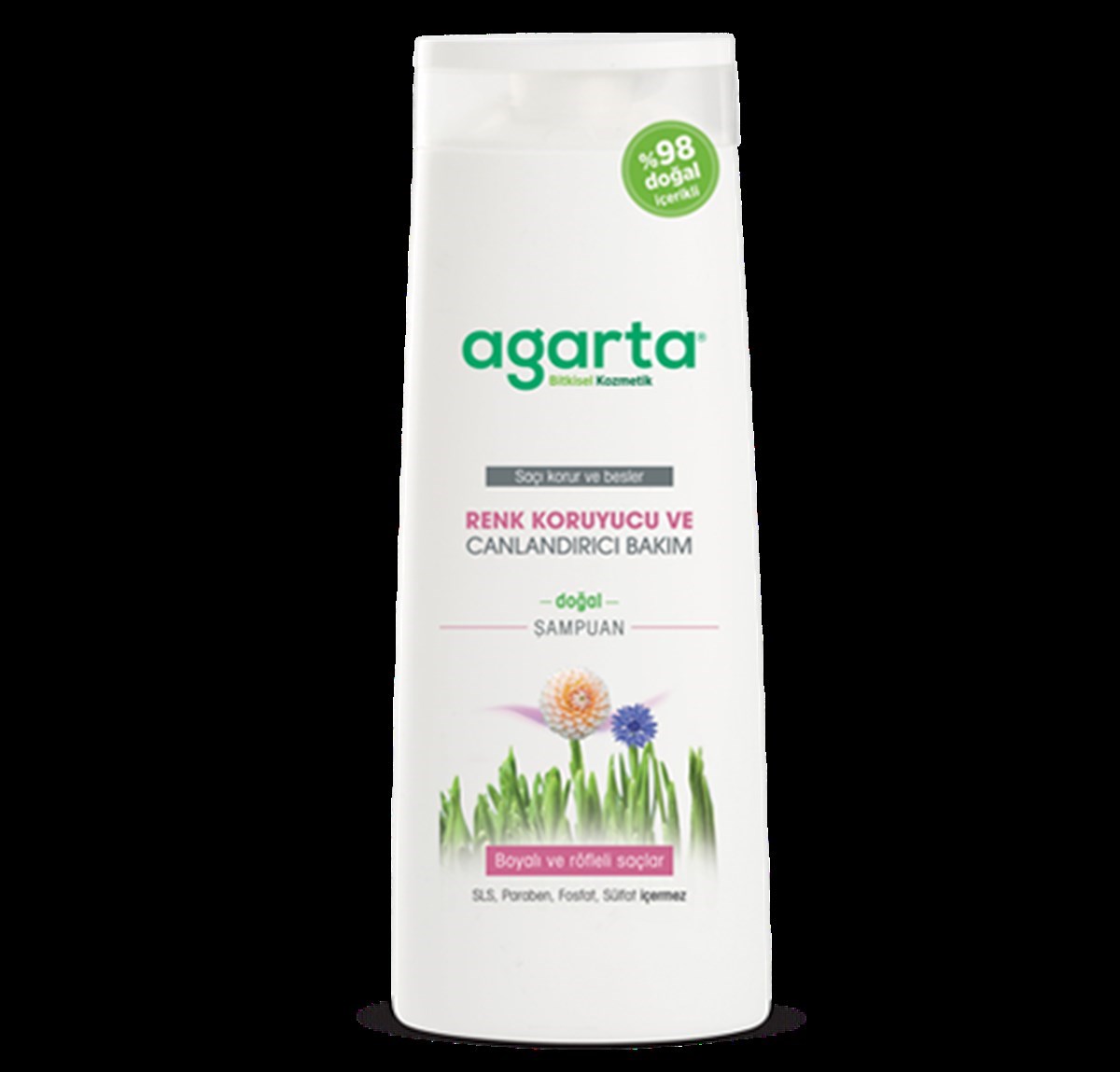 Agarta Doğal Renk Koruyucu Canlandırıcı Şampuan 400 ml
