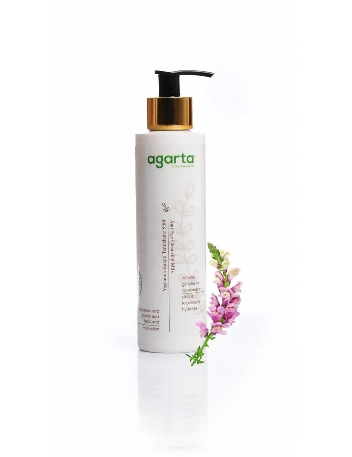 Agarta Doğal Yaşlanma Karşıtı Temiz Sütü 225 ml