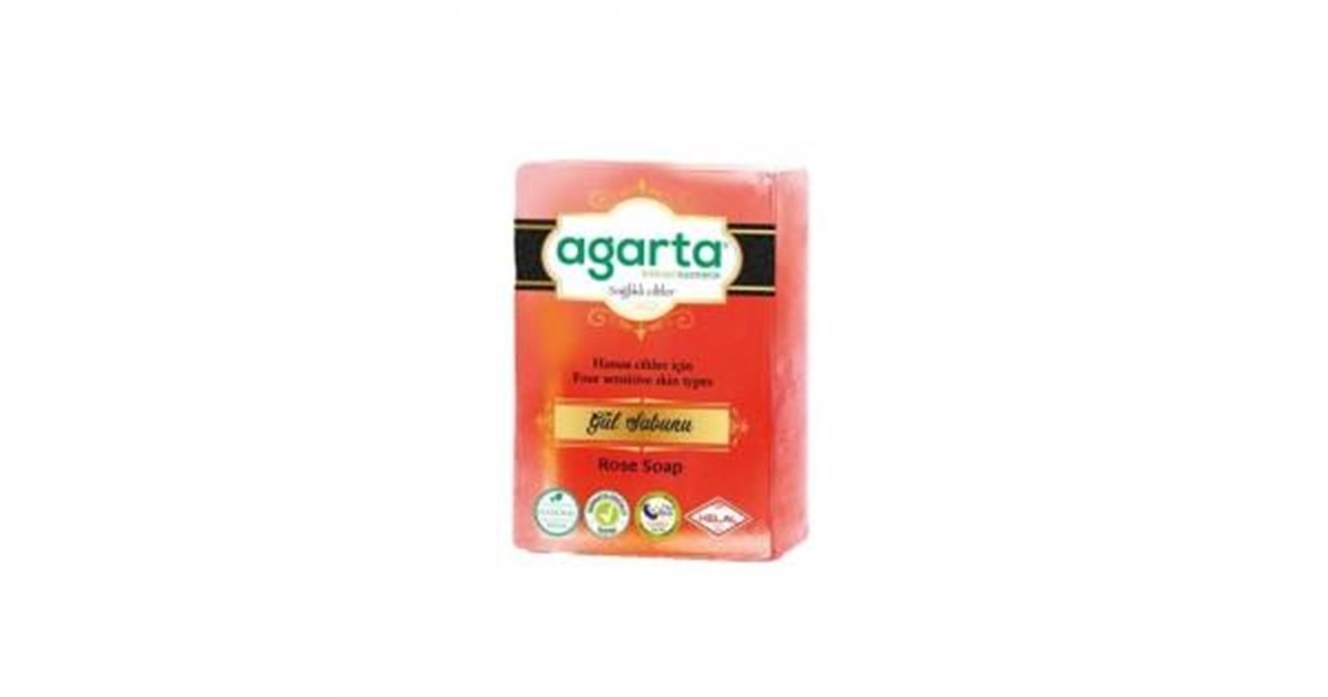 Agarta El Yapımı Doğal Gül Sabunu 100 gr