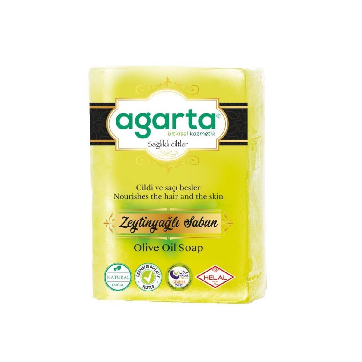 Agarta El Yapımı Doğal Zeytinyağlı Sabun 150 Gr