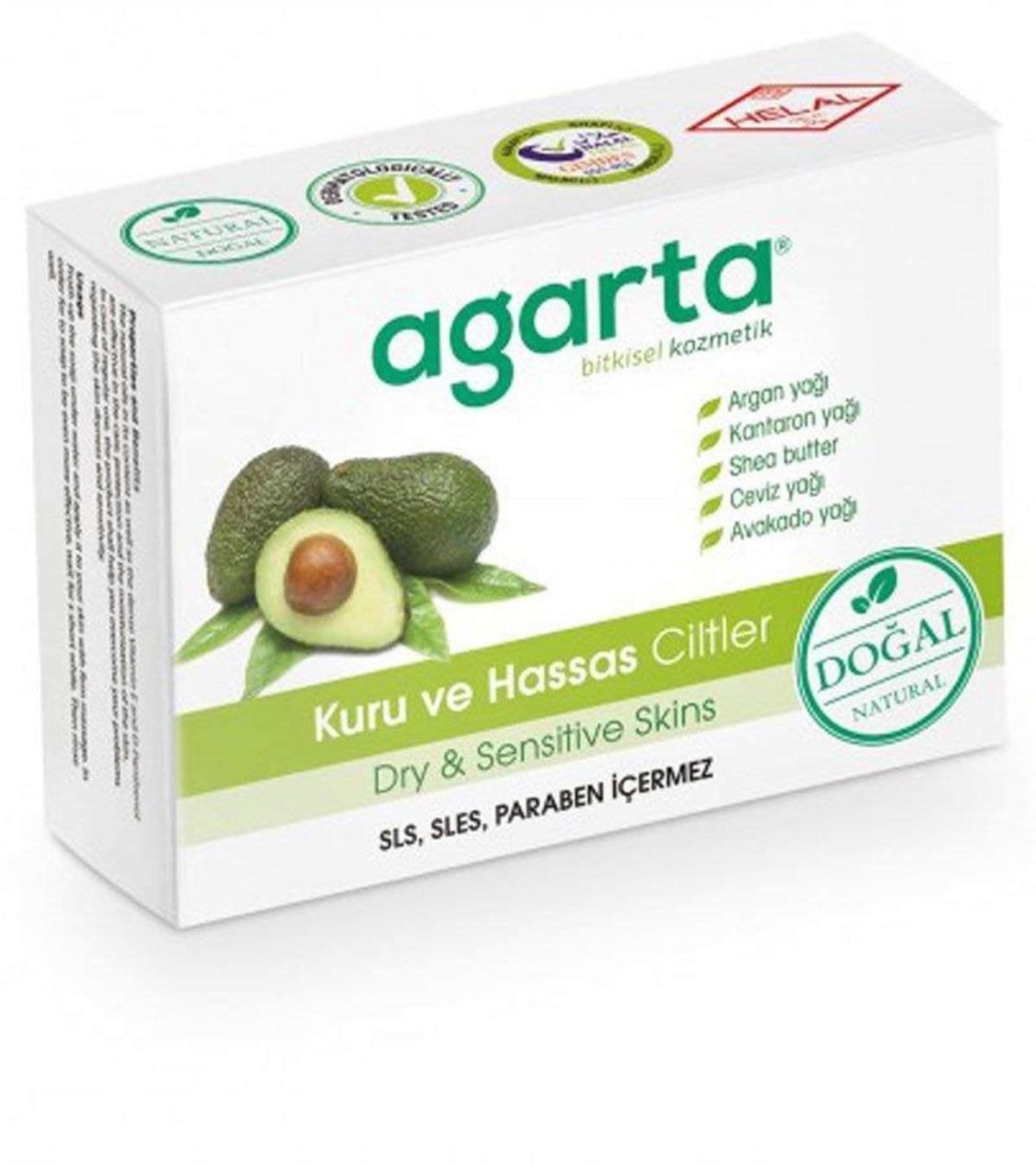 Agarta Kuru ve Hassas Ciltler Sabunu 150 gr