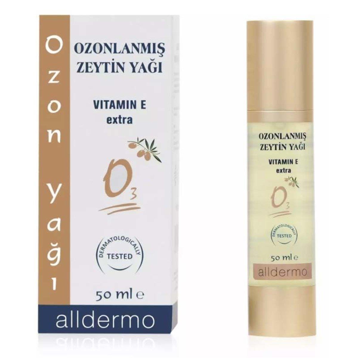 Alldermo Ozonlanmış Zeytin Yağı 50 ml-Alldermo