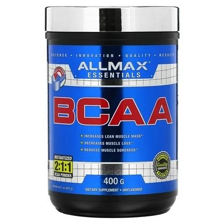 Allmax Bcaa Powder 14.11 Oz 400 gr-Allmax