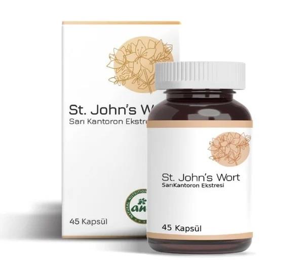 Anti Sarı Kantaron Ekstresi (St.john's Worth) 45 Kapsül-Anti