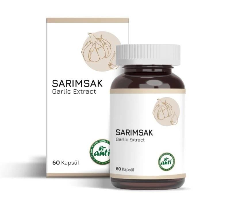 Anti Sarımsak Ekstresi 60 Kapsül-Anti