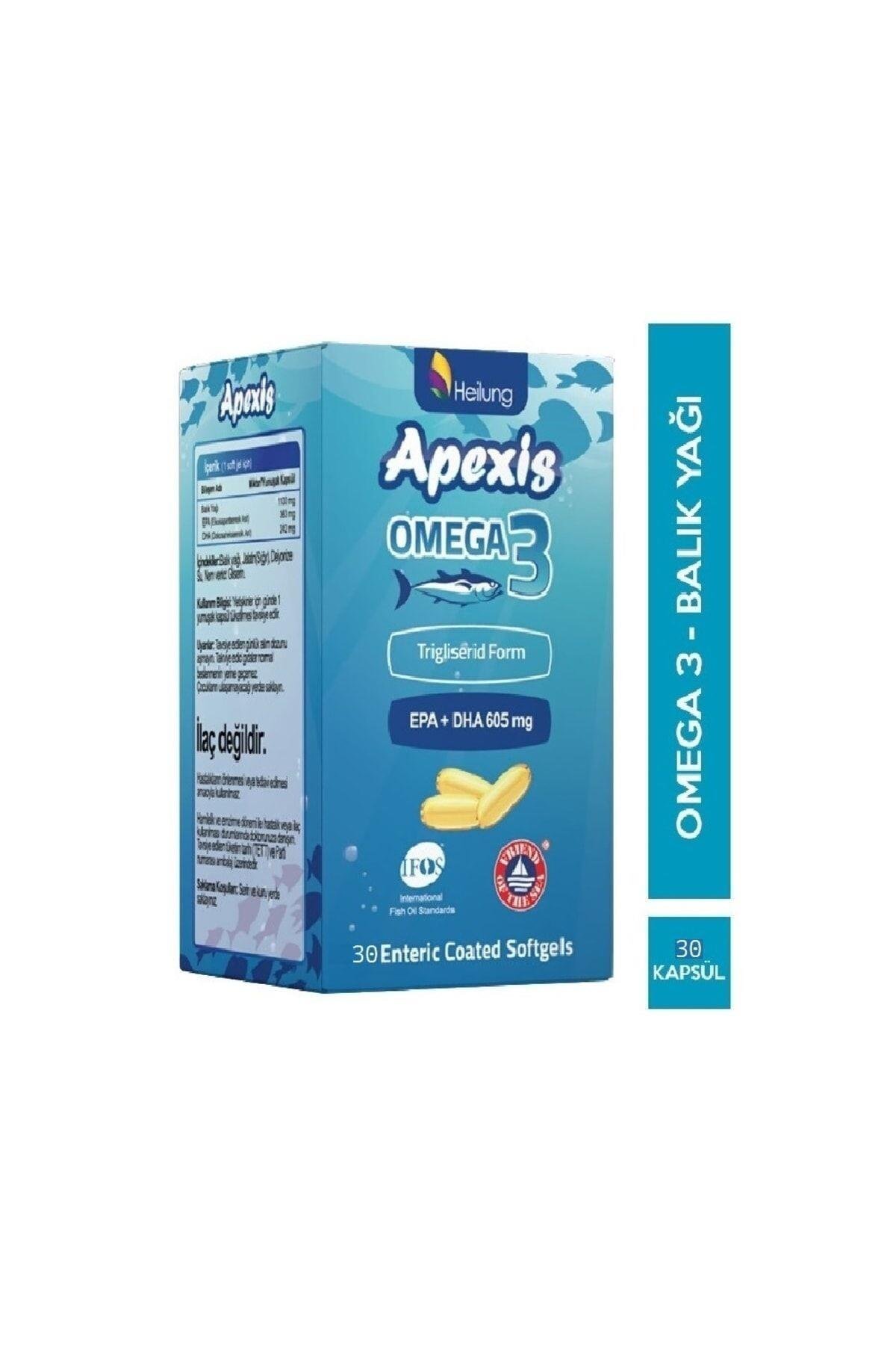 Apexis Omega-3 30 Kapsül-Apexis