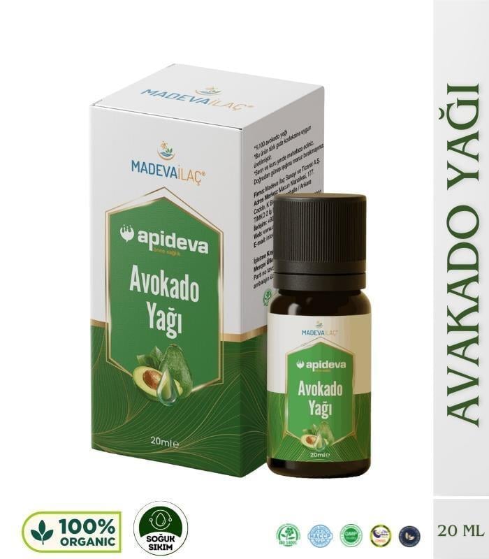 Apideva Avokado Yağı 20 Ml