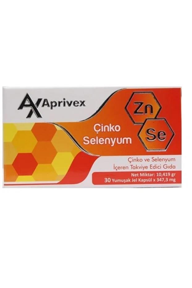Aprivex Çinko Selenyum Kapsül 30'lu-Aprivex