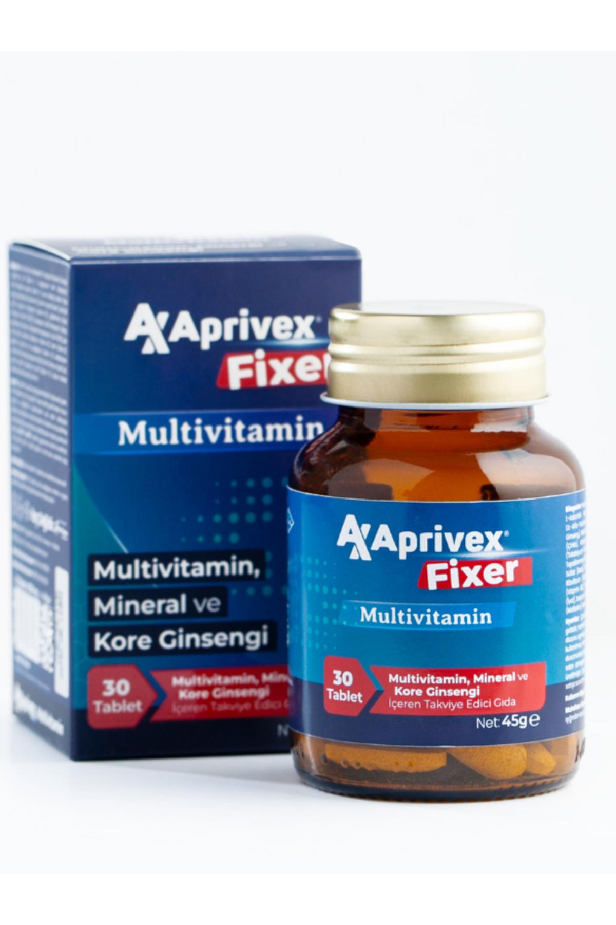 Aprivex Fixer Multivitamin 30 Tablet-Aprivex