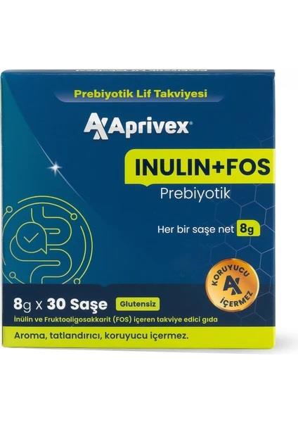 Aprivex Inulin+Fos Prebiyotik 8 gr x 30 Saşe-Aprivex
