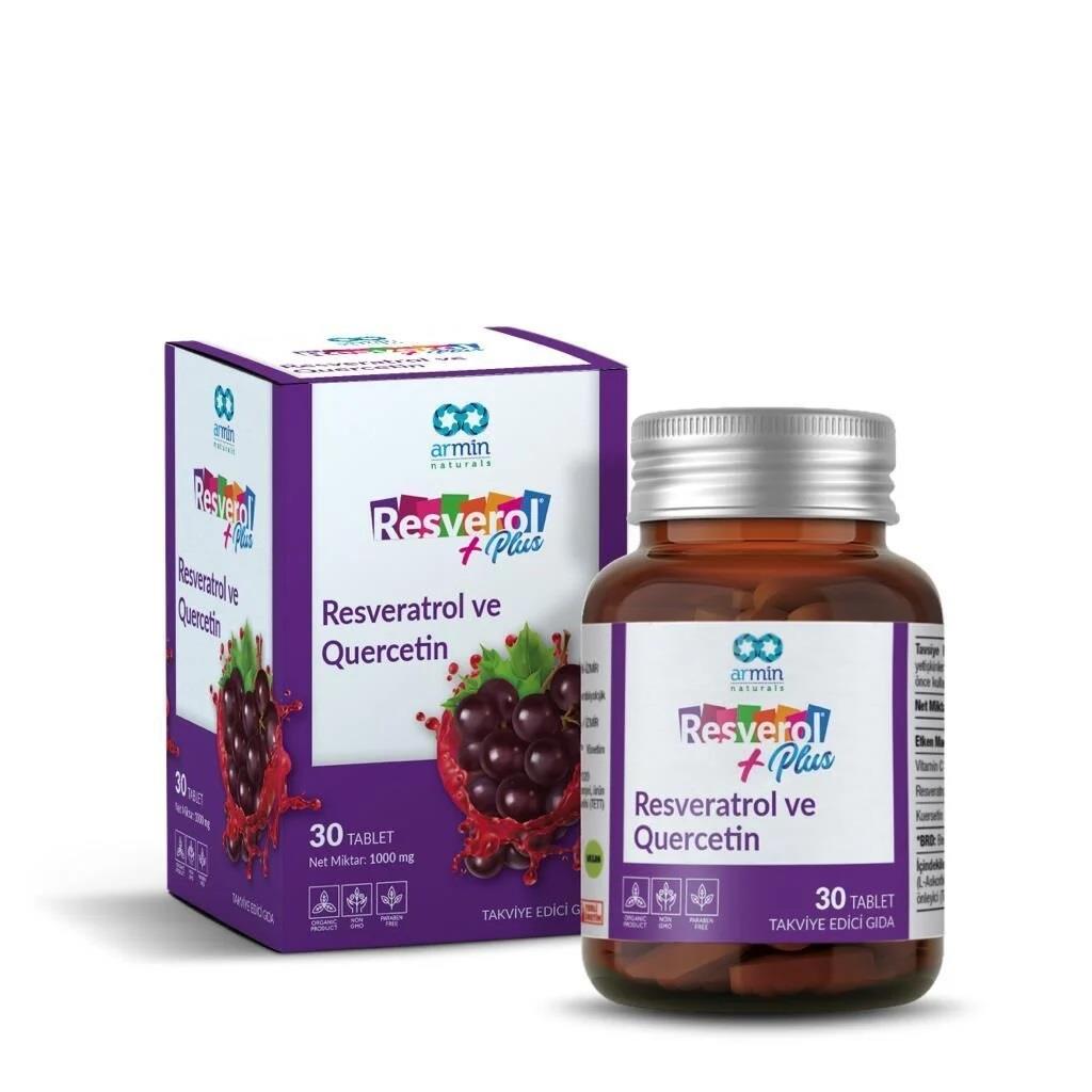 Armin Resverol Plus Quercetin 30 Tablet-Armin Naturals