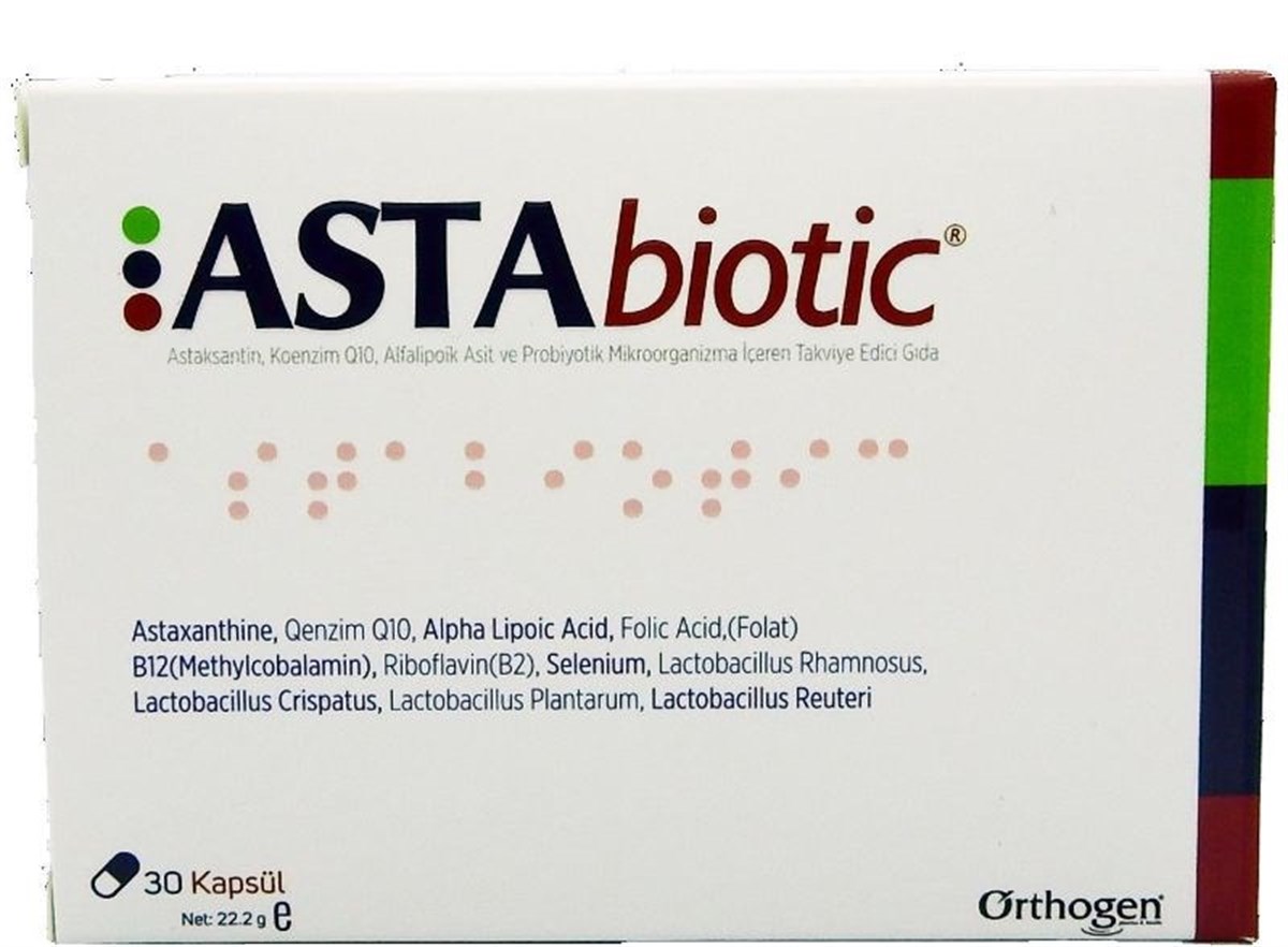 ASTAbiotic 30 Kapsül
