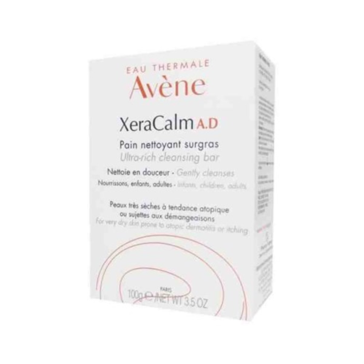 Avene XeraCalm A.D Ultra Rich Cleansing Bar 100 gr