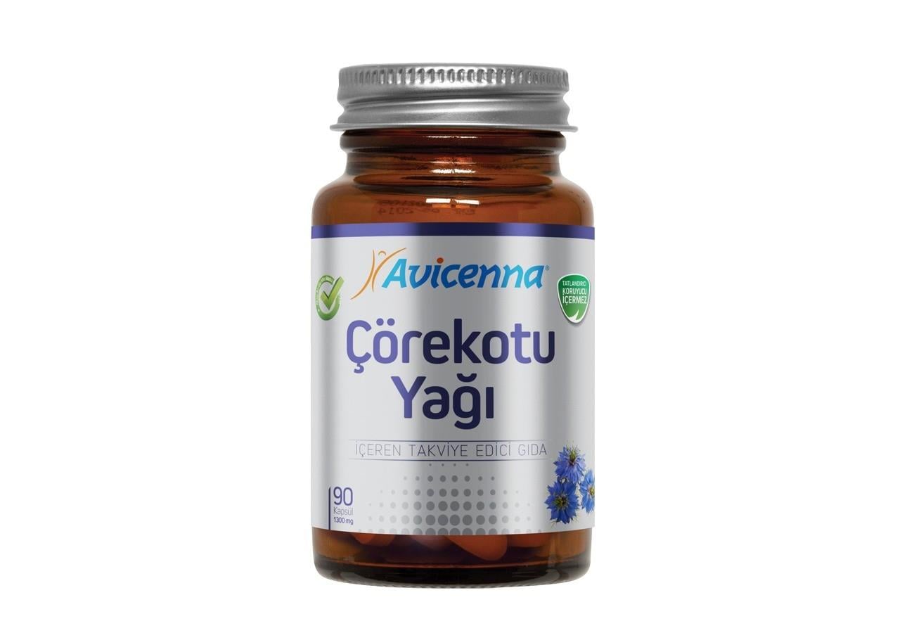 Avicenna Çörek Otu Yağı 90 Kapsül-Avicenna