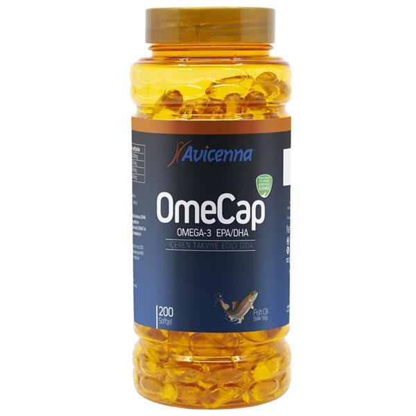 Avicenna Omecap Omega 3 200 Kapsül-Avicenna