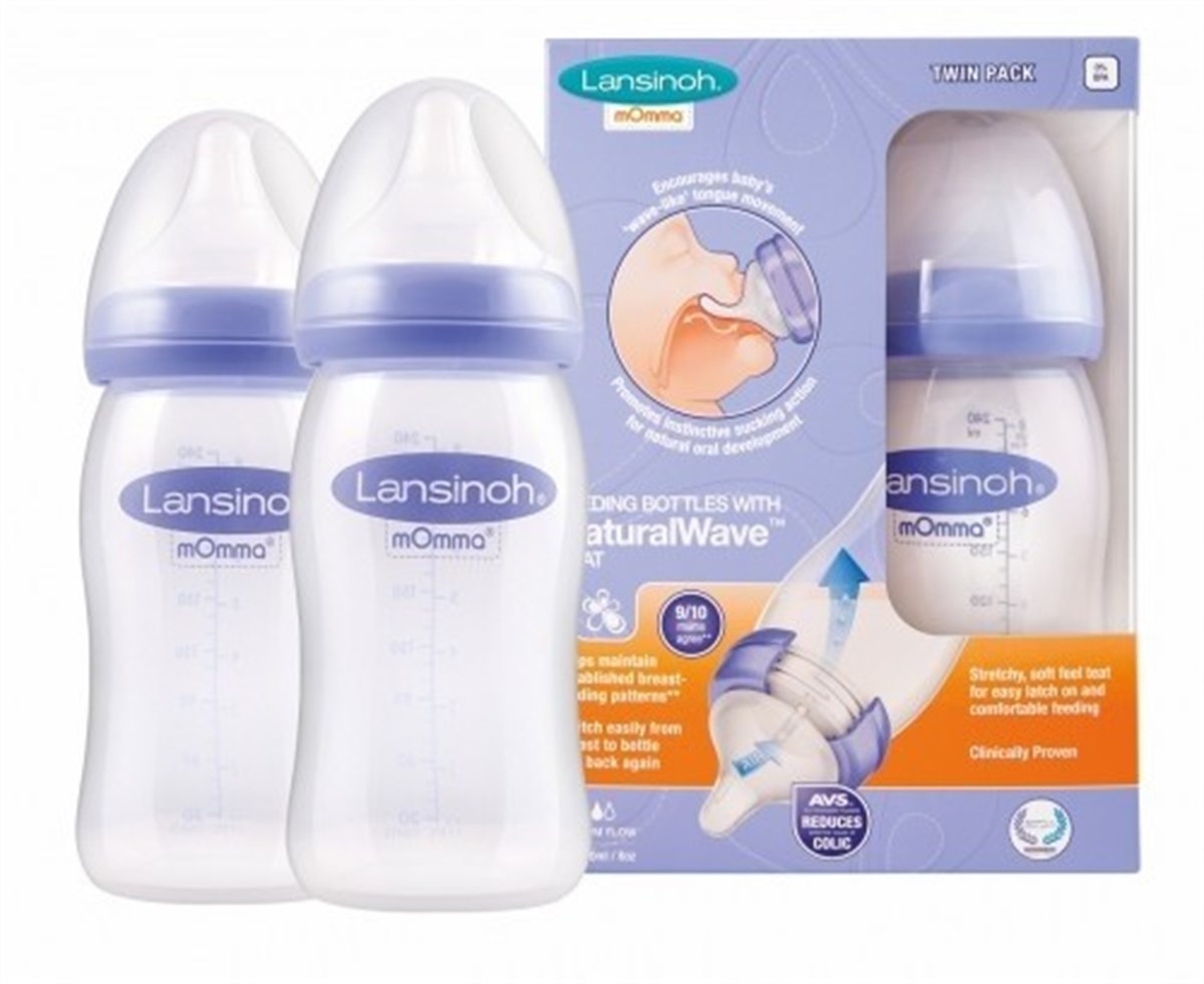 Lansinoh Natural Wave Biberon Seti 240 Ml / 2´Li