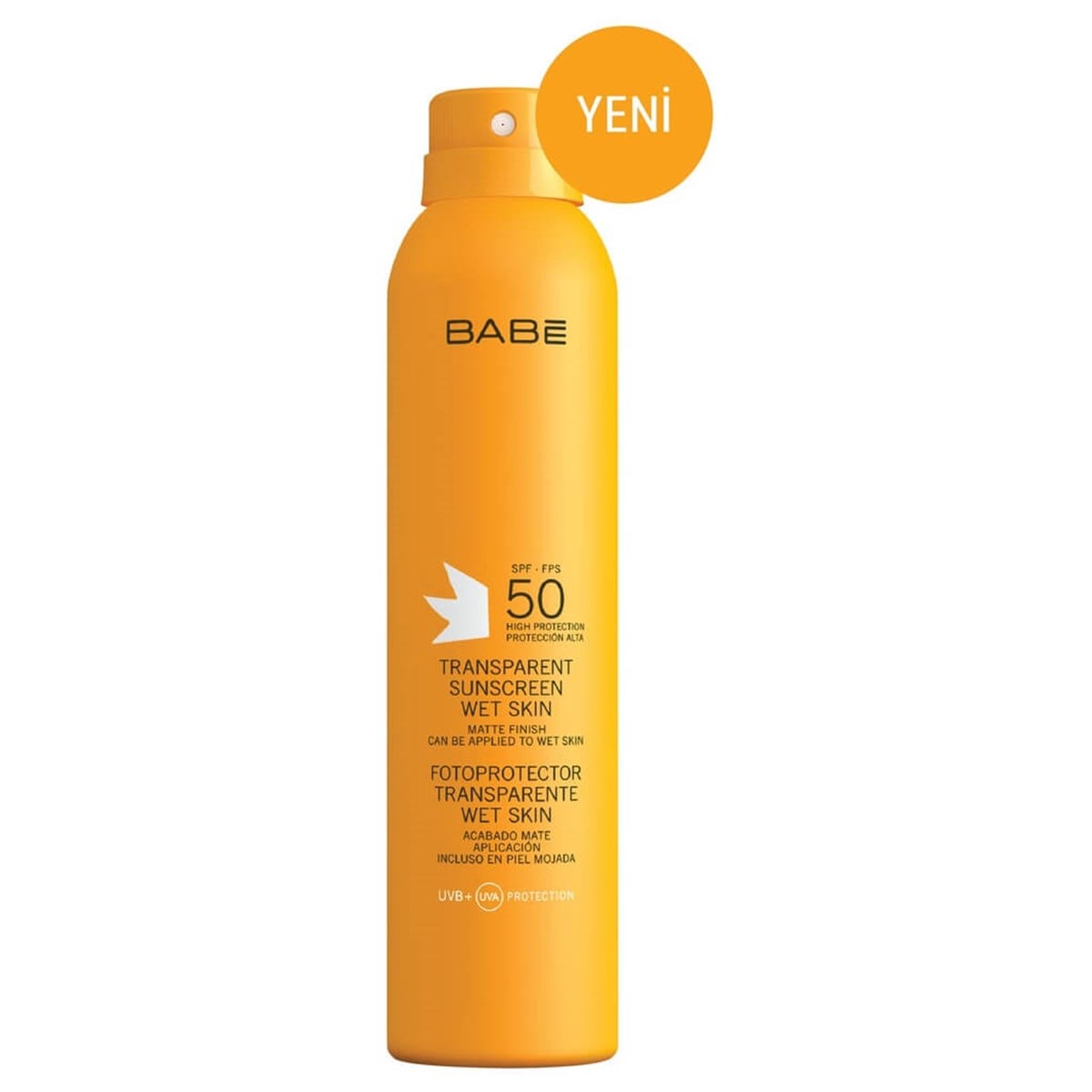 Babe Güneş Koruyucu Transparan Spray Spf50 200 Ml-Babe