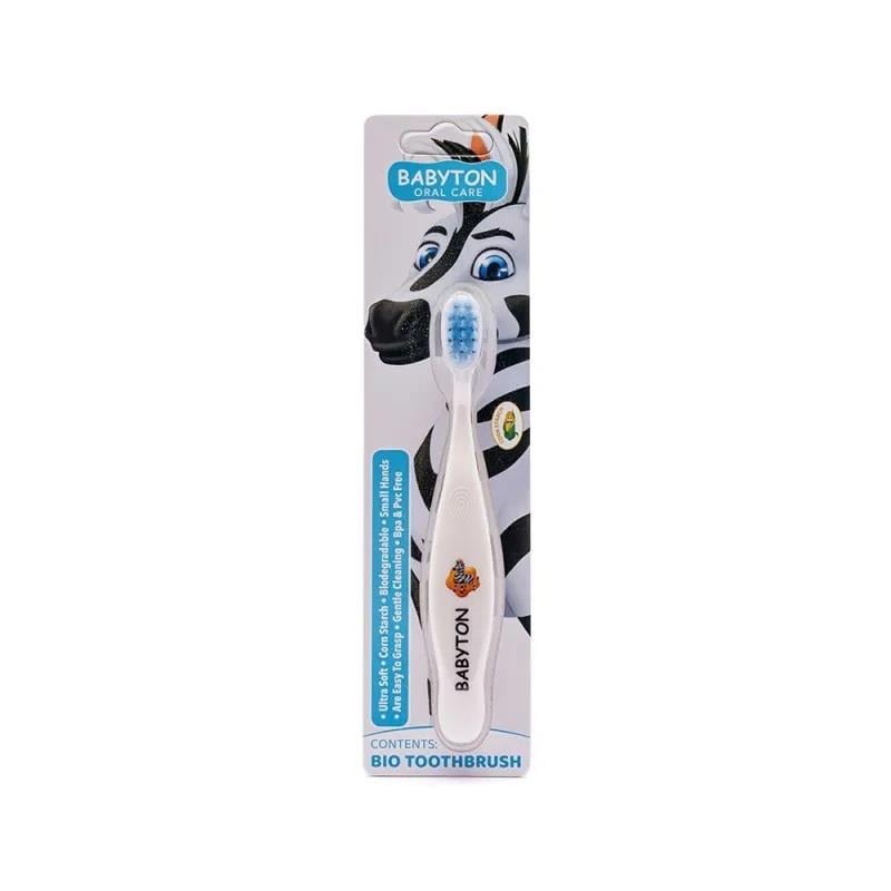 Babyton Bio Toothbrush - Zebra-BABYTON