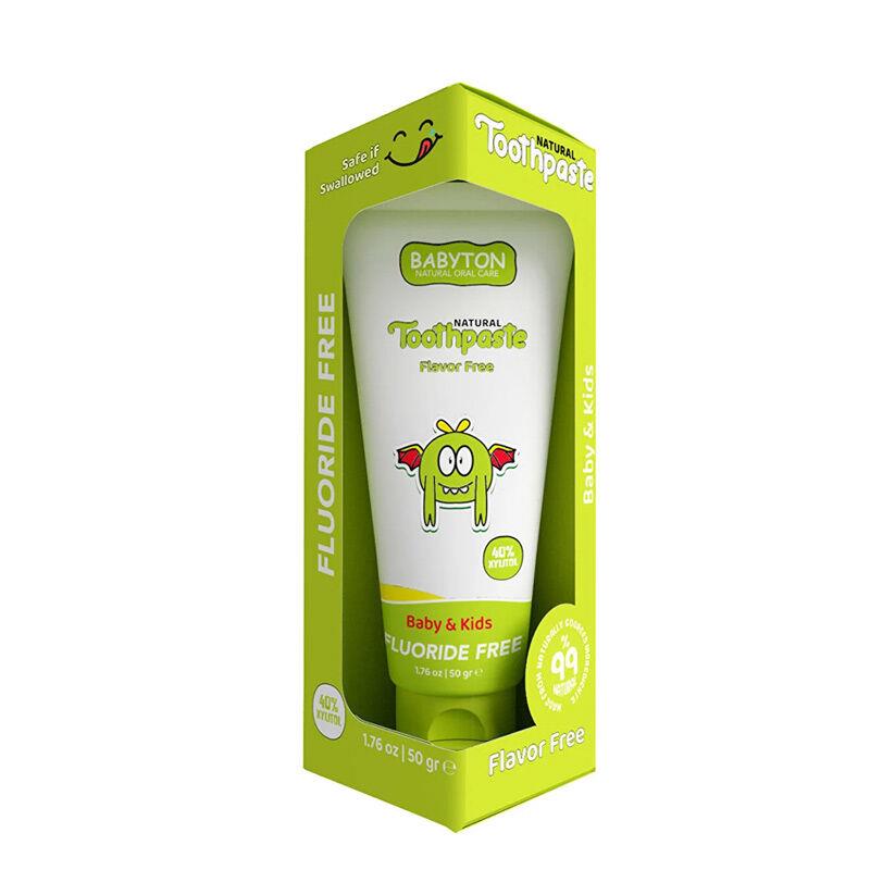 Babyton Organik Diş Macunu Natural 50 gr-BABYTON