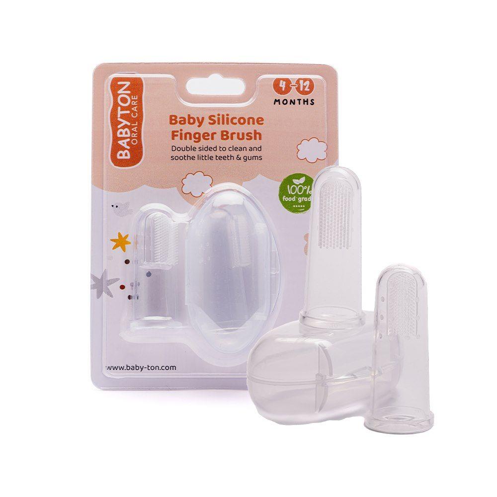 Babyton Silikon Parmak Fırça-BABYTON