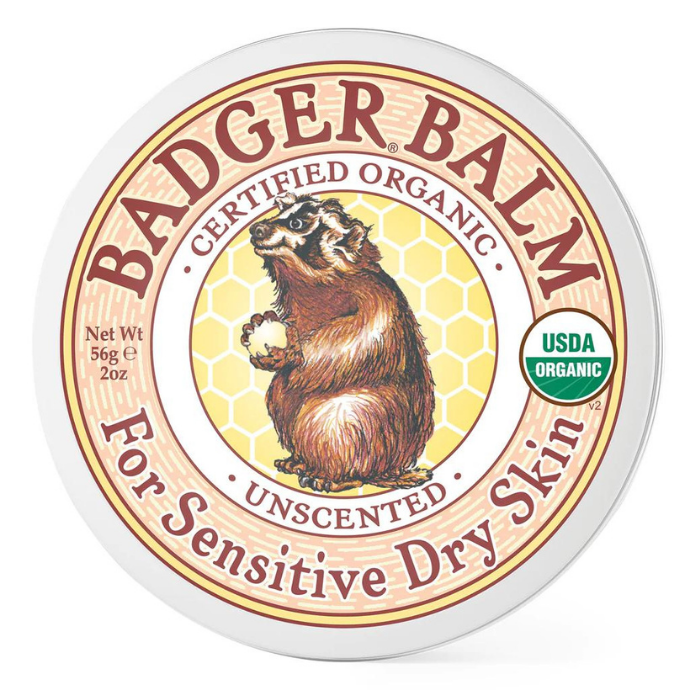 Badger Organik Hassas Cilt Kremi Uncscented Balm 56 gr-Badger