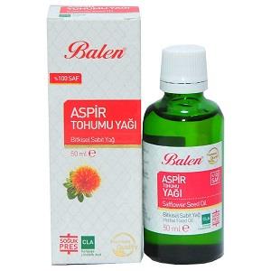 Balen Aspir Tohumu Yağı 50 ml Soğuk Pres-Balen
