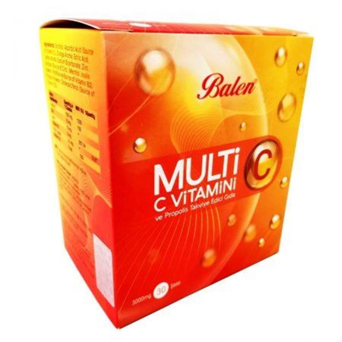 Balen Multi C Vitamini 3000 Mg 30 Şase