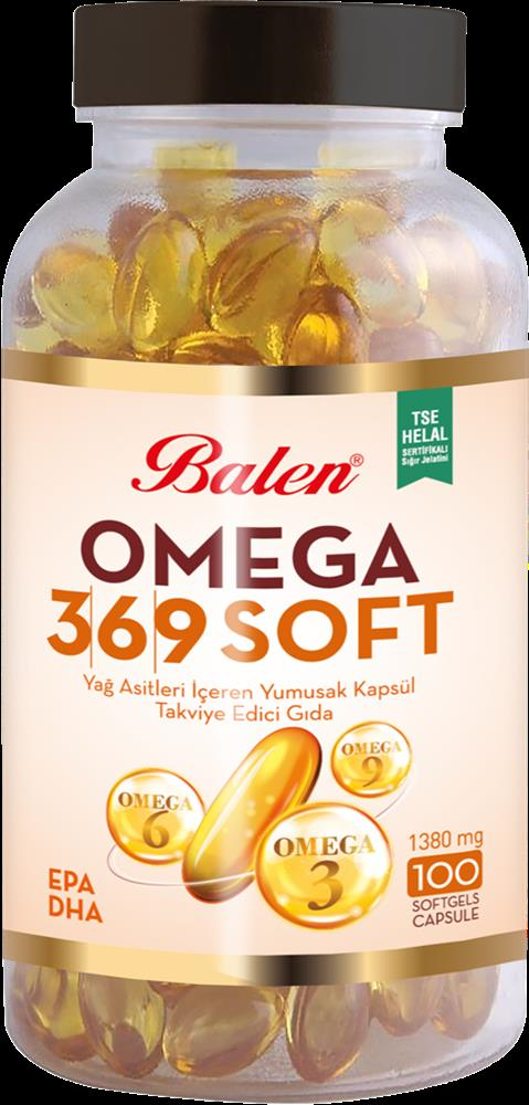 Balen Omega 3 6 9 1380 Mg 100 Softjel