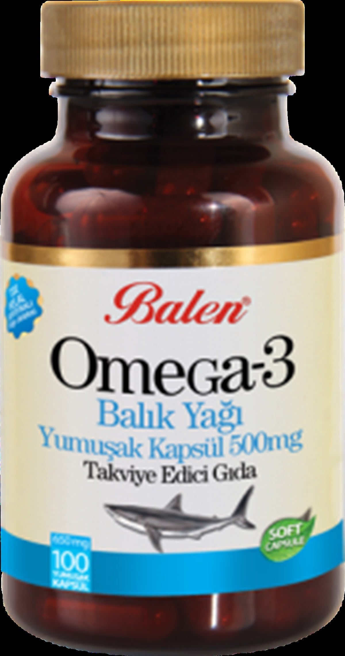 Balen Omega 3 Balık Yağı 650 mg 100 kapsül