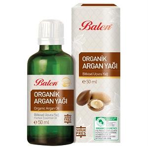 Balen Organik Argan Yağı 50 ml Soğuk Pres-Balen