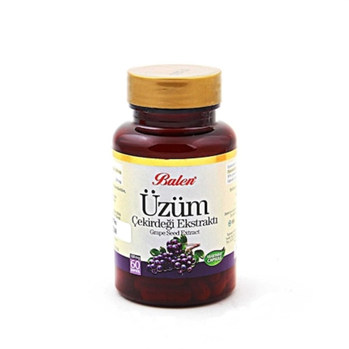 Balen Üzüm Çekirdeği Ekstraktı 375 mg 60 kapsül