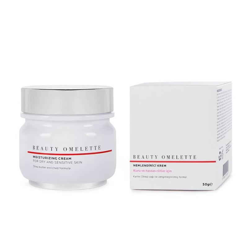 Beauty Omelette Kuru ve Hassas Ciltler İçin Nemlendirici Krem 50 gr-Beauty Omelette