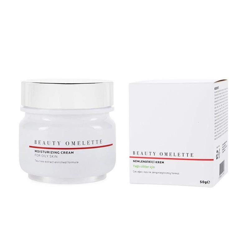 Beauty Omelette Yağlı Ciltler İçin Nemlendirici Krem 50 gr-Beauty Omelette