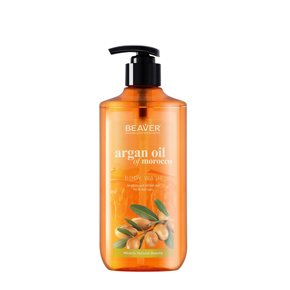 Beaver Argan Oil Of Morocco Body Wash 400 ml