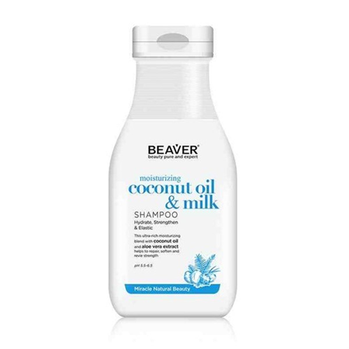 Beaver Coconut Oil Milk Moisturizing Şampuan 350 ml