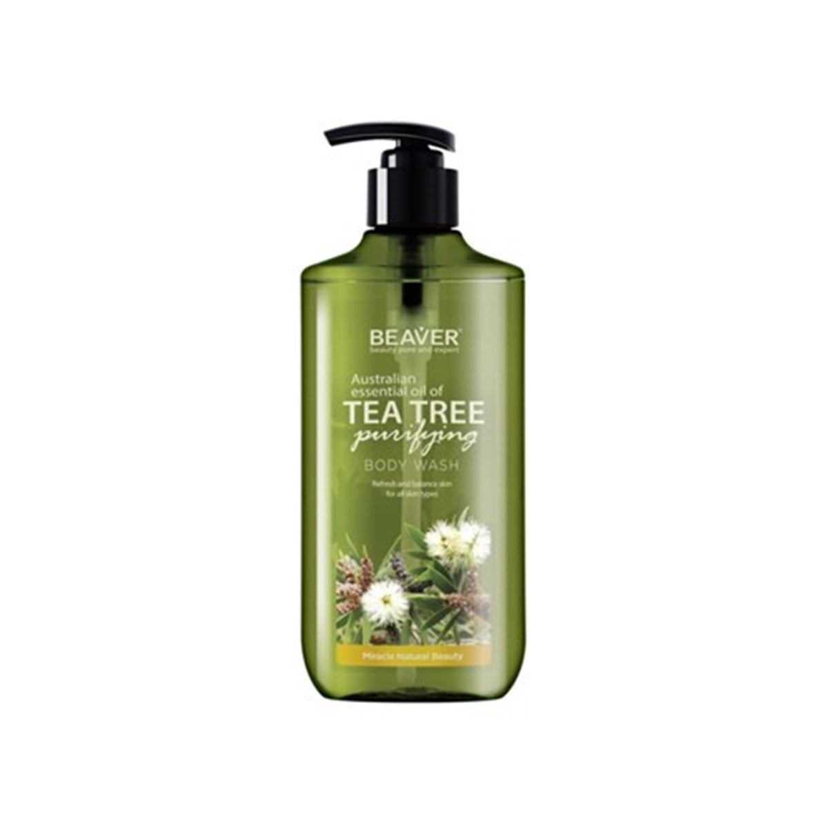 Beaver Tea Tree Oil Purifying Body Wash 400 ml